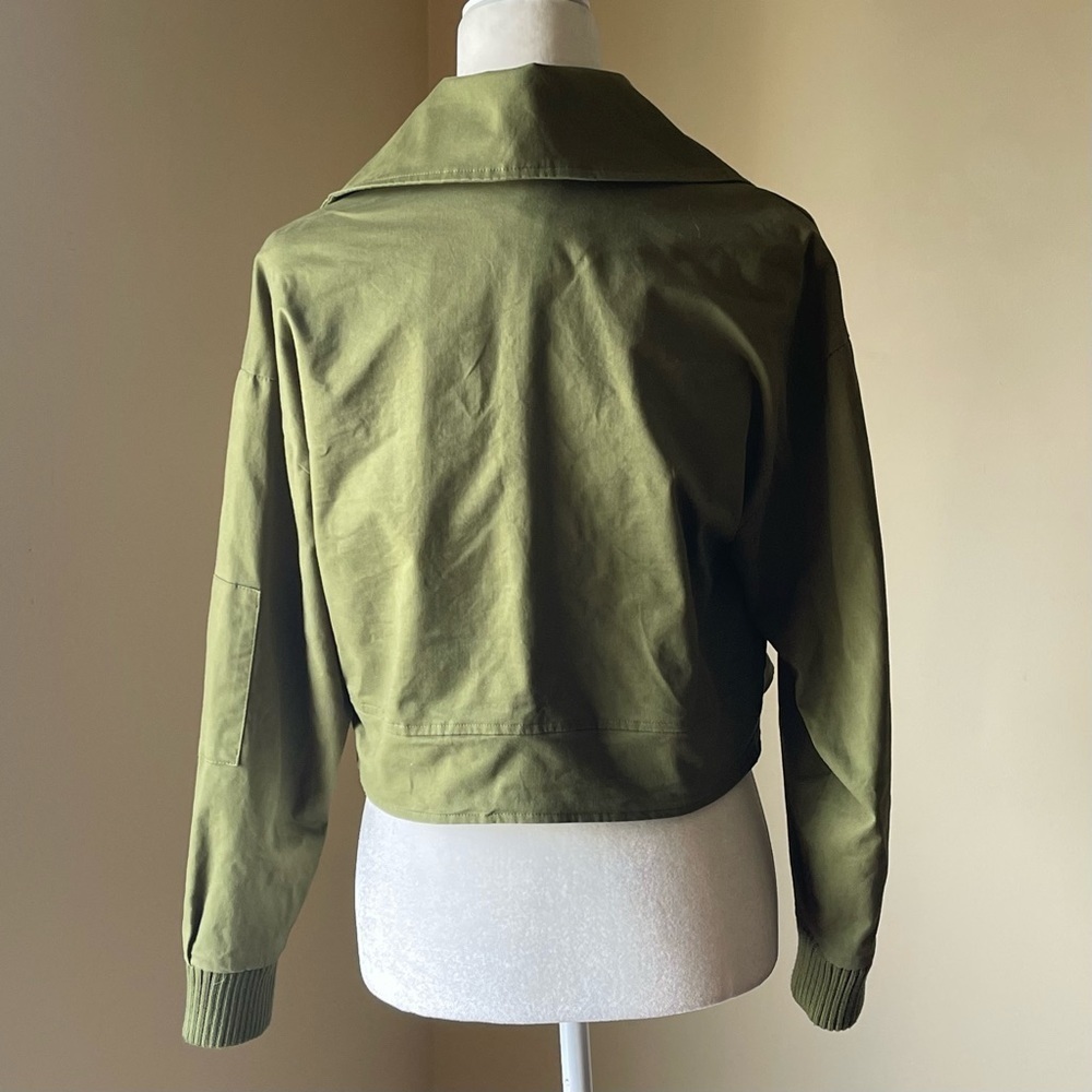 Tularosa Johnnie Jacket in Army Green - Picture 5 of 14